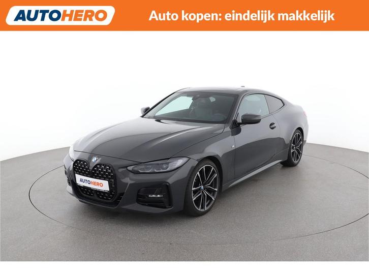 BMW 4 Serie Coupé 420i M Sport | EG82562 | (bj 2021), Auto's, BMW, Te koop, 4-Serie, ABS, Achteruitrijcamera, Airbags, Airconditioning