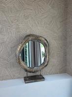 Spiegel organische vorm  Goudkleur Staand, Ophalen of Verzenden, Rechthoekig, Minder dan 50 cm, Minder dan 100 cm