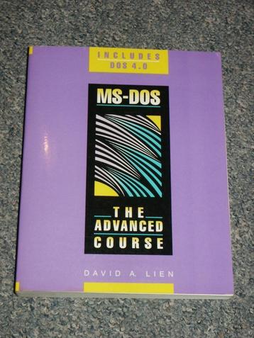 MS-DOS Version 4.X The Advanced Course beschikbaar voor biedingen