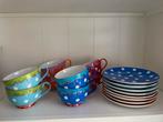 Oilily Servies - 8 Kop en Schotels (Nieuwstaat), Ophalen, Keramiek, Zo goed als nieuw, Overige stijlen