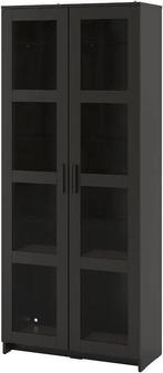 Ikea Brimnes vitrinekast, Ophalen, 50 tot 100 cm, Zo goed als nieuw, 150 tot 200 cm
