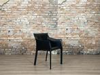 Matteo Grassi Coco zwart bij TheReSales, Huis en Inrichting, Stoelen, Zwart, Leer, Ophalen of Verzenden, Zo goed als nieuw