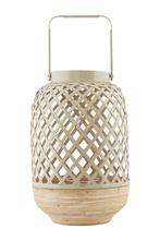 House Doctor lantaarn breeze beige, Overige materialen, Crème, 25 tot 50 cm, Nieuw