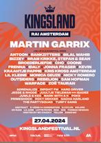 1 Kaartje Kingsland Amsterdam, Tickets en Kaartjes, Evenementen en Festivals, Eén persoon