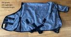 Grijs Winterdeken 450 grams Maat 105 - 155, Dieren en Toebehoren, Ophalen of Verzenden, Nieuw, Deken