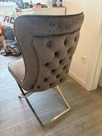2 luxe eetkamerstoelen – nieuw, nooit gebruikt, Ophalen, Nieuw, Grijs, Twee