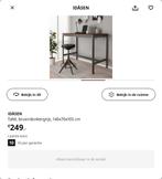 Ikea Idåsen hoge tafel/bureau 140*70*105, Huis en Inrichting, Ophalen, Zo goed als nieuw, Stabureau