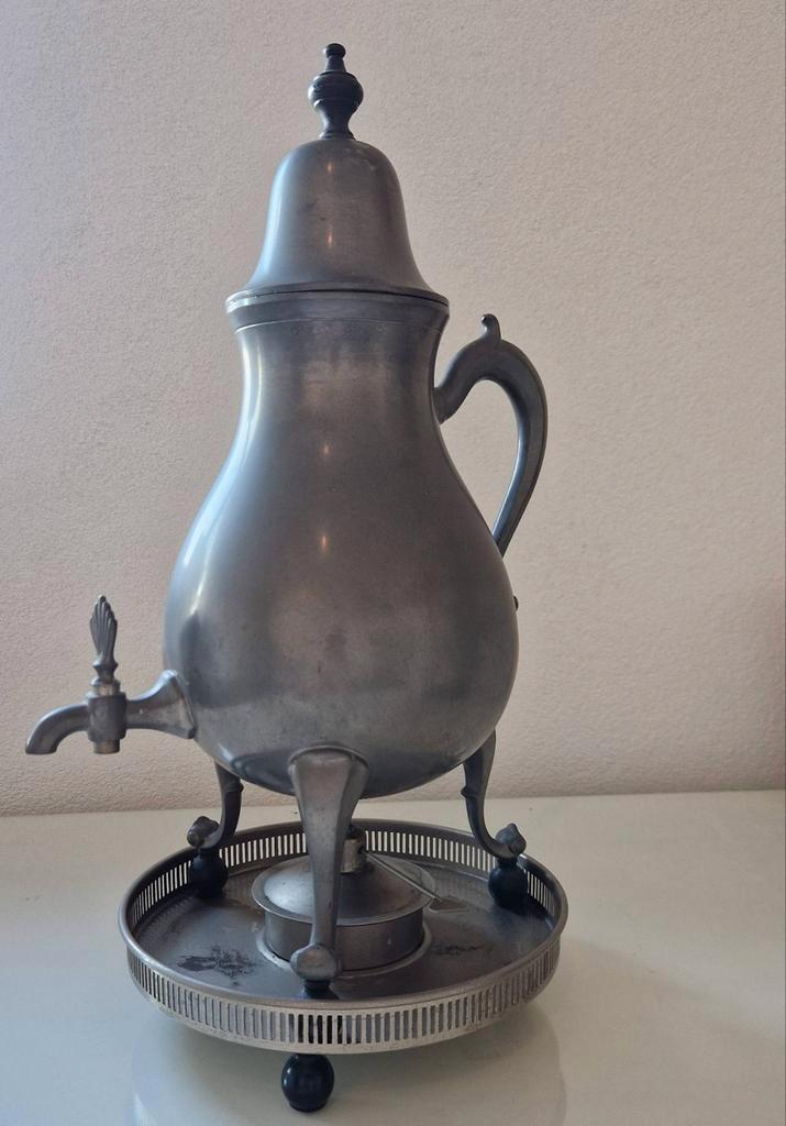 Antieke tinnen Kraantjeskan, Antiek en Kunst, Antiek | Tin, Ophalen