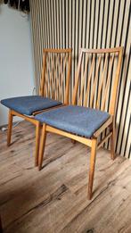 Vintage Eetkamerstoelen, Ophalen, Hout, Gebruikt, Twee
