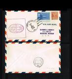 K03: Uitzoeken (KLM) eerste vluchten NOG 1957-1959, Postzegels en Munten, Ophalen of Verzenden, Envelop