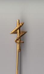 Bliksem met zwaard speldje leger, Niet vindbaar, Niet vindbaar, Nederland, Embleem of Badge