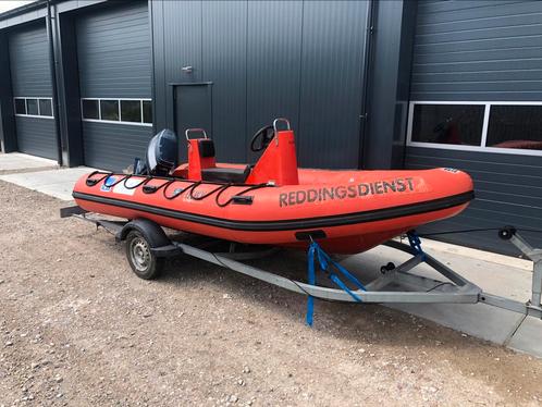 SKB Rib 500 met yamaha 60 pk en trailer alle inruil mogelijk, Watersport en Boten, Rubberboten, Zo goed als nieuw, Overige merken