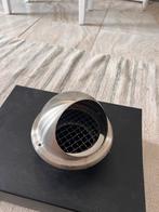 Rvs ventilatierooster 100mm, Ophalen of Verzenden, Nieuw, Afzuiger