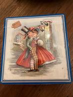 Vierkant van Melle blik, kerstdecor, Verzamelen, Blikken, Ophalen of Verzenden, Gebruikt, Overige