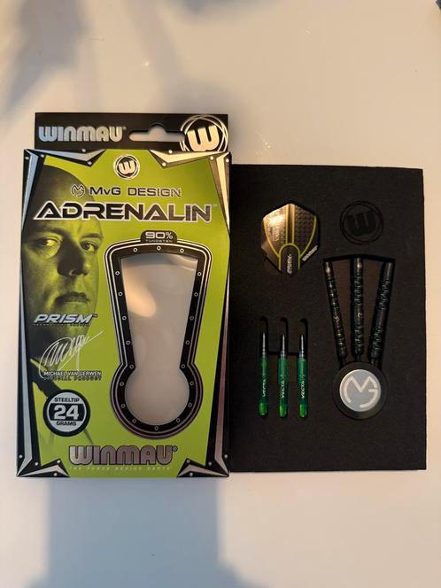 NIEUW Winmau MvG Michael van Gerwen Adrenalin 90% 24g, Sport en Fitness, Darts, Nieuw, Pijlen, Ophalen of Verzenden