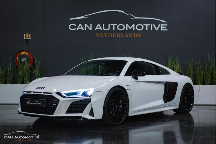 Audi R8 5.2 V10 Quattro Plus Full Carbon Ceramic B&O Matrix, Auto's, Audi, Bedrijf, Te koop, R8, 4x4, ABS, Achteruitrijcamera