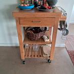 Beukenhouten Keukenmeubel - 60x50x91 cm, Ophalen, Gebruikt, 50 tot 100 cm, Minder dan 100 cm