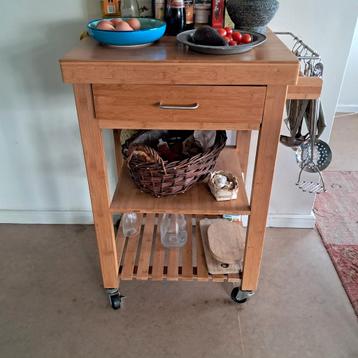 Beukenhouten Keukenmeubel - 60x50x91 cm beschikbaar voor biedingen