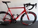 Prachtige full carbon Italiaanse racefiets Cbt Necer 58 cm, Carbon, Zo goed als nieuw, 57 tot 61 cm, Meer dan 20 versnellingen