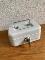 Retro Brabantia geldkistje met prima slot., Verzamelen, Retro, Ophalen of Verzenden, Huis en Inrichting