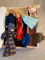 barbie en ?? in koffertje, Gebruikt, Ophalen of Verzenden, Barbie