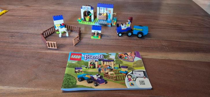 Lego Friends 41361 - Paard en Pony Verzorging, Kinderen en Baby's, Speelgoed | Duplo en Lego, Gebruikt, Lego, Complete set, Ophalen of Verzenden