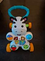 Fisher-Price Loop Met Mij Zebra - Looptrainer, Verzenden, Nieuw, Duw- of Trekspeelgoed, Met geluid