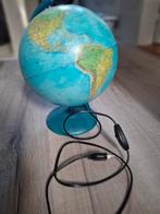 Vintage Globe met Verlichting, Ophalen of Verzenden, Verlicht, Gebruikt