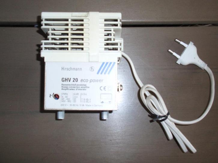 Hirschmann antenne versterker ghv 20 eco power, Audio, Tv en Foto, Televisie-accessoires, Nieuw, Ophalen