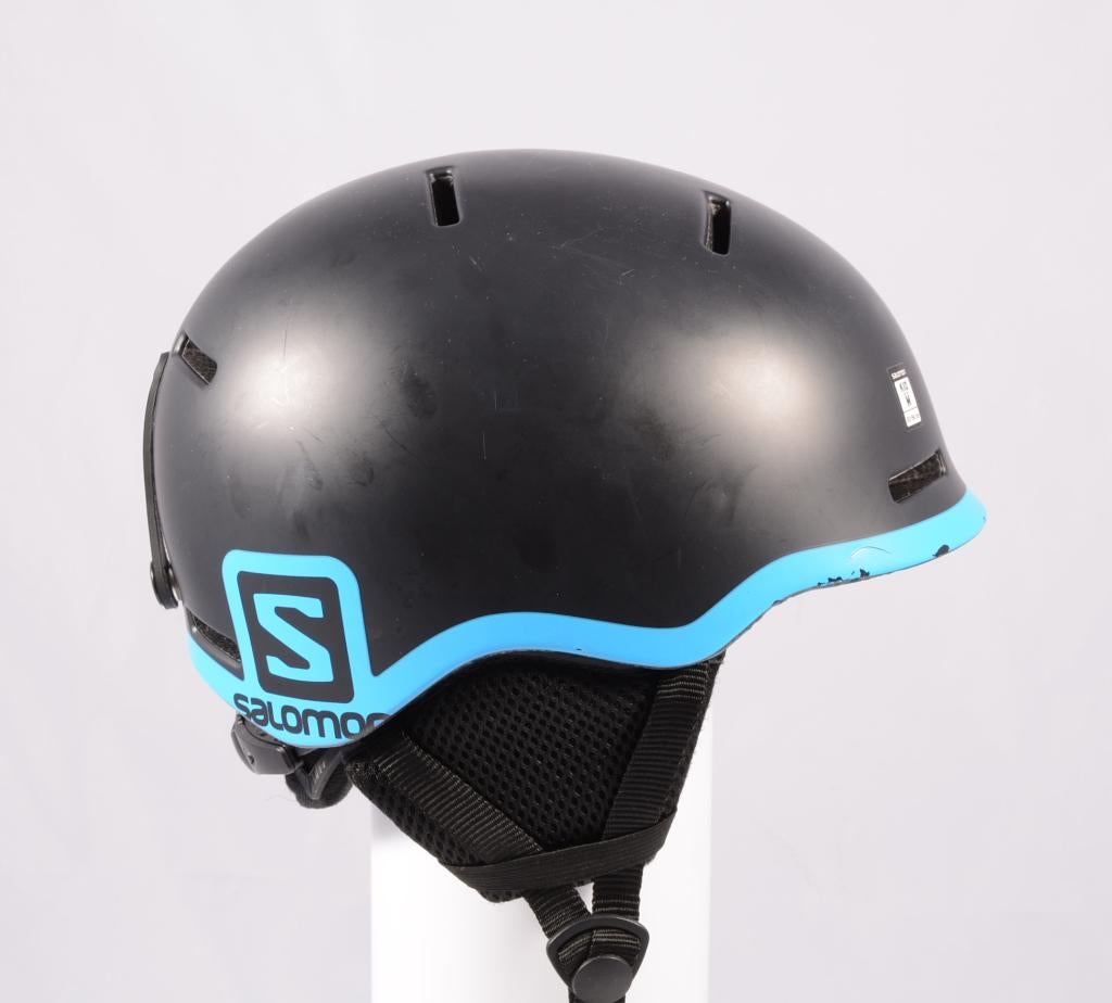 53 54 55 56 cm ski snowboard helm SALOMON GROM BLACK, Gebruikt, Overige typen, Carve, Skiën