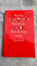 Annie M.G. Schmidt - Wat ik nog weet, Ophalen of Verzenden, Zo goed als nieuw, Annie M.G. Schmidt, Overige