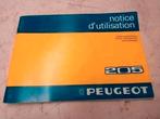 Peugeot 205 1983 1984 1985 instructieboekje gl gr sr gt, Ophalen of Verzenden
