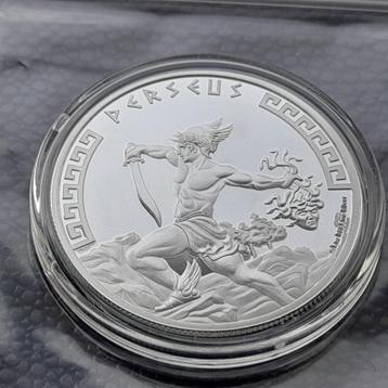 2024 Perseus and the head of Medusa - 1 oz silver