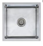 Gootsteen handgemaakt roestvrij staal, nieuw in doos, Minder dan 50 cm, Nieuw, Ophalen of Verzenden, Minder dan 100 cm