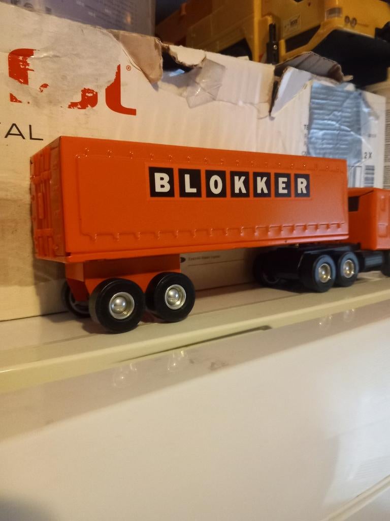 Blokker span met een Mack, Ophalen of Verzenden, Zo goed als nieuw, Bus of Vrachtwagen