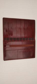 K327 Bruin leder portemonnee nieuw (relatiegeschenk NISSAN), Sieraden, Tassen en Uiterlijk, Portemonnees, Overige merken, -, Ophalen of Verzenden