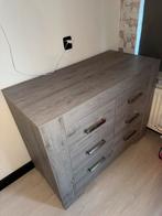 Commode - Grijs, Zo goed als nieuw, 3 of 4 laden, Minder dan 100 cm, 25 tot 50 cm