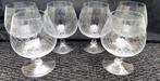6 Vintage luxe Pall Mall”/Lady Hamilton pattern glazen glas, Huis en Inrichting, Keuken | Servies, Ophalen of Verzenden, Glas