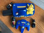 Nintendo 64 console + pokemon controller! Pikachu edition!, Spelcomputers en Games, Spelcomputers | Nintendo 64, Ophalen of Verzenden