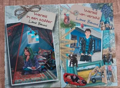 Wereld in een koffer en wereld van verschil, Boeken, Kinderboeken | Jeugd | 10 tot 12 jaar, Zo goed als nieuw, Non-fictie, Ophalen of Verzenden