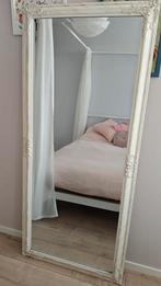 Facet geslepen spiegel met lijst - 163x72cm, Huis en Inrichting, Woonaccessoires | Spiegels, Ophalen, Gebruikt, 150 tot 200 cm