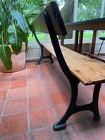 Houten bank / eettafel bank, Ophalen, Minder dan 50 cm, Gebruikt, Vierkant