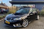 Saab 9-3 2.0 T Estate AUT 2008 Zwart, 1998 cc, Beige, 4 cilinders, Leder en Stof