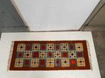 Pools tapijt vloerkleed jaren 50 Scandinavische stijl, 50 tot 100 cm, 150 tot 200 cm, Rood, Gebruikt