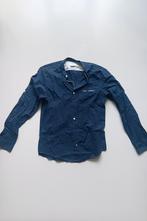 Pull&Bear Kraagloze Blouse, Blauw, Zo goed als nieuw, Pull&Bear, Halswijdte 39/40 (M)
