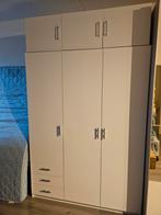 Jysk Kledingkast met Bovenkast, Ophalen, Gebruikt, 100 tot 150 cm, 200 cm of meer