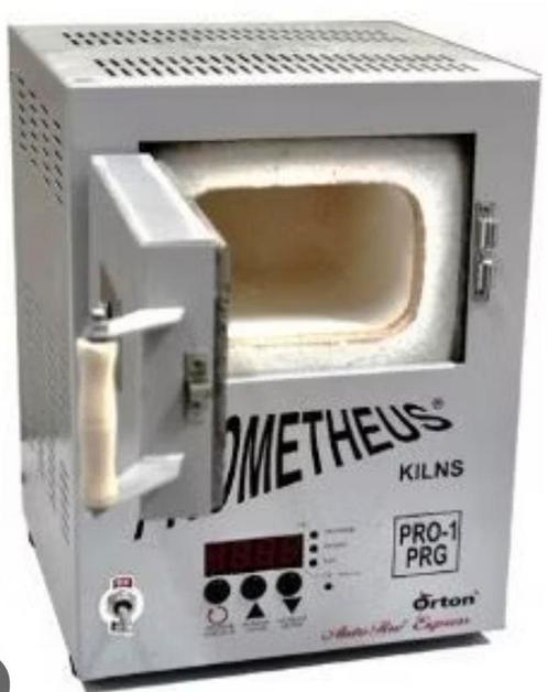 Prometheus pro 1 oven met een startpakket voor zilverklei, Hobby en Vrije tijd, Overige Hobby en Vrije tijd, Zo goed als nieuw