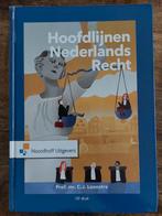 C.J. Loonstra - Hoofdlijnen Nederlands recht, C.J. Loonstra, Zo goed als nieuw, Alpha, HBO
