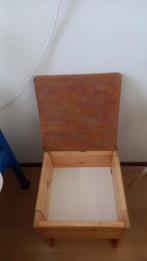 Bijzettafeltje / nachtkastje, Ophalen, Minder dan 45 cm, Minder dan 55 cm, Vierkant