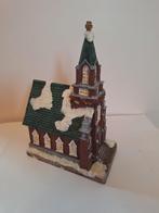 Stenen kerkje 15,5 x 19,5 x 23 cm. Zonder adapter, Ophalen of Verzenden, Zo goed als nieuw